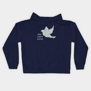 The Grey Dove Broadway Kids Hoodie